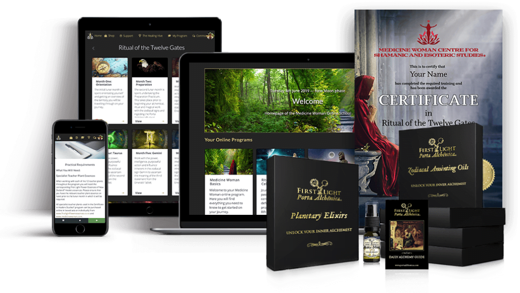 Medicine Woman Ritual of the Twelve Gates